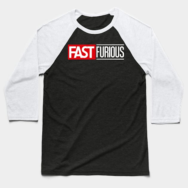 Marvel Logo Parody The Fast And The Furious Torretto Oconner Fast X Roman Pearce Baseball T-Shirt by ArtIzMuzikForTheEyez